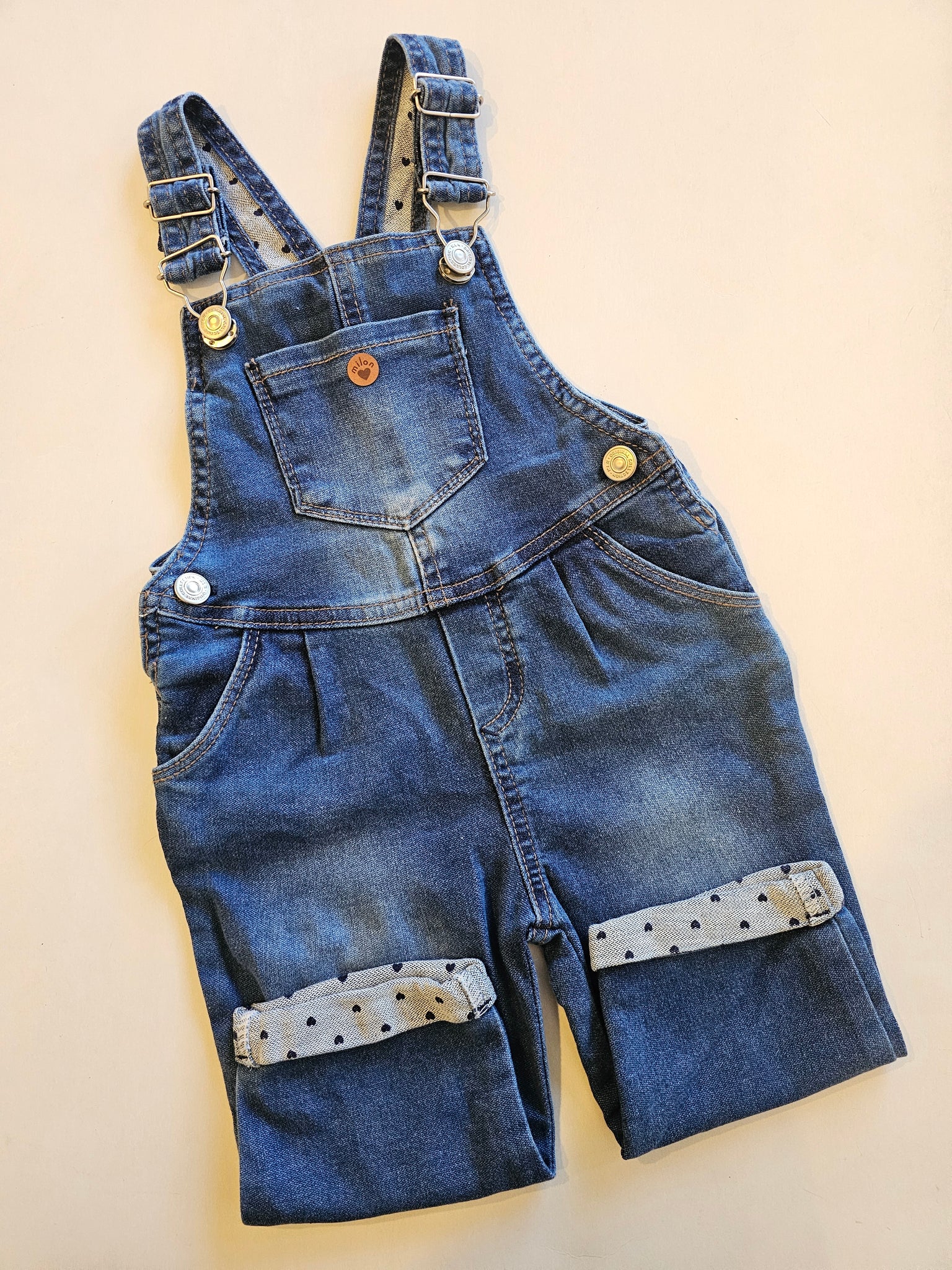 Jardinera Denim beba