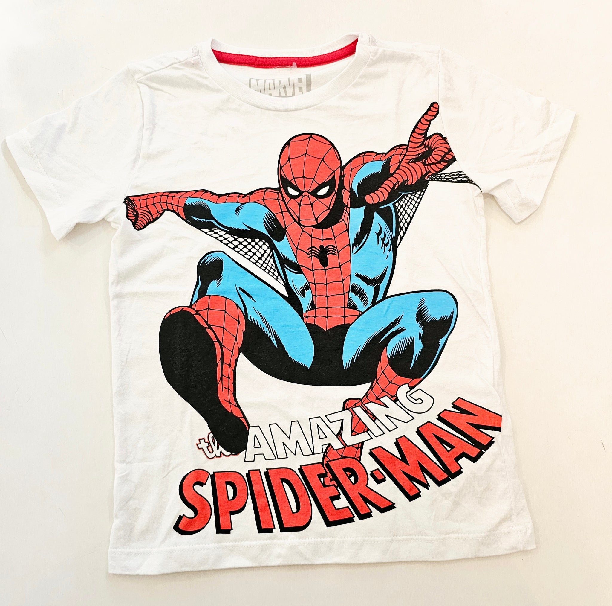 Remera Spiderman Blanca