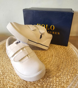 Calzado Polo Blanco Velcro