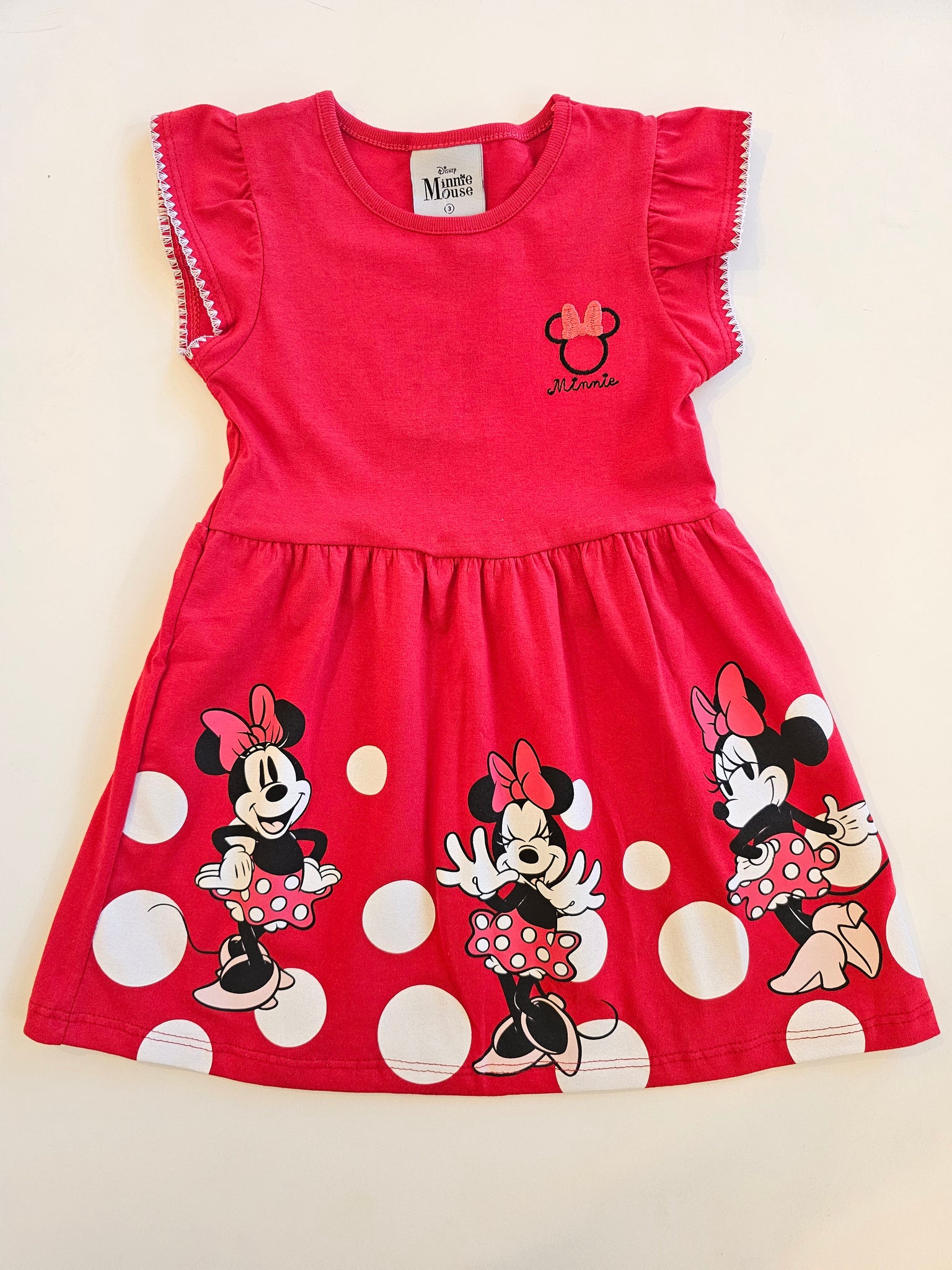 Vestido Minnie Rojo