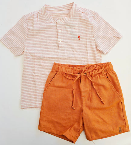 Conjunto OM Camisa Terracota