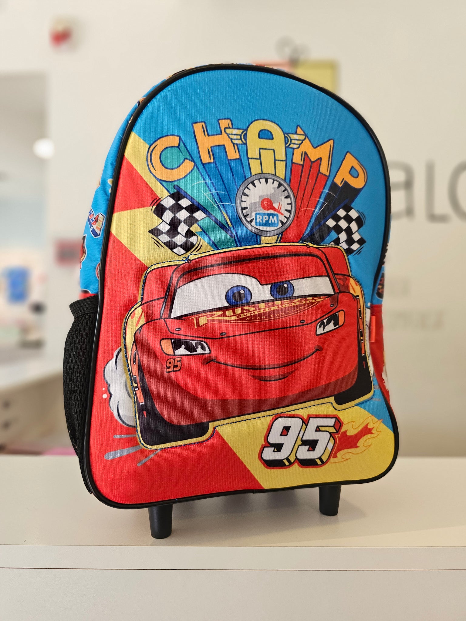 Mochila Con Rueditas Cars