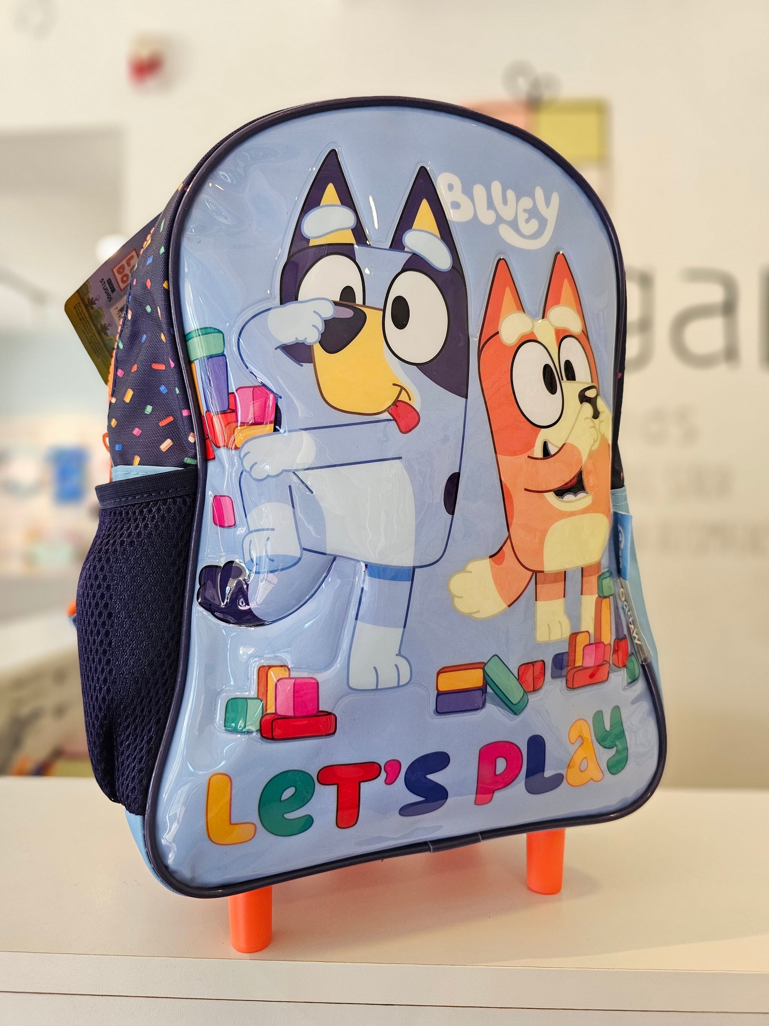 Mochila Bluey con Rueditas