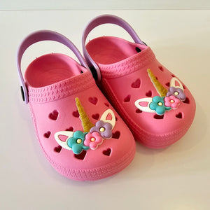 Crocs Rosa Chicle Unicornio