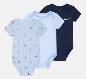 Pack x3 Bodys Nike bebe