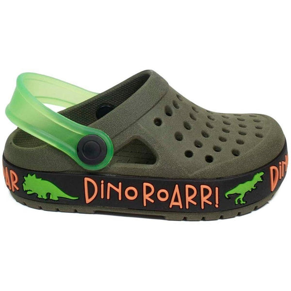 Crocs Dino Verde Militar