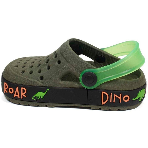 Crocs Dino Verde Militar