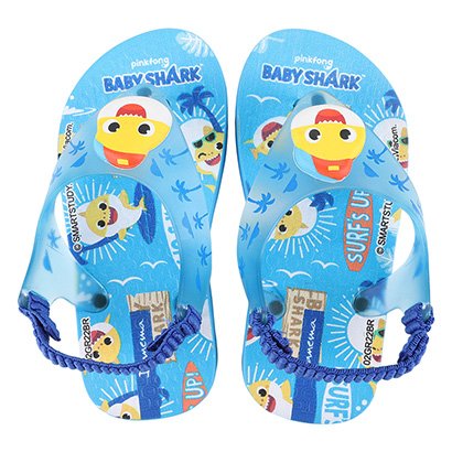 Zapatilla Baby Shark Celeste