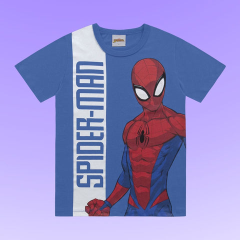 Remera Spiderman Azul