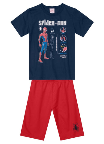 Conjunto Spiderman Brillo nene