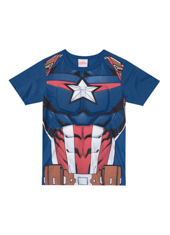 Remera Capitan America Brandili