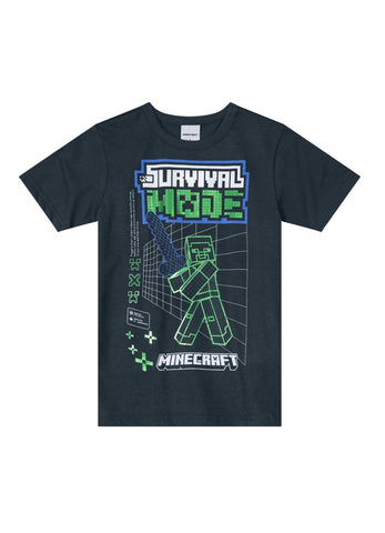 Remera Minecraft Survival