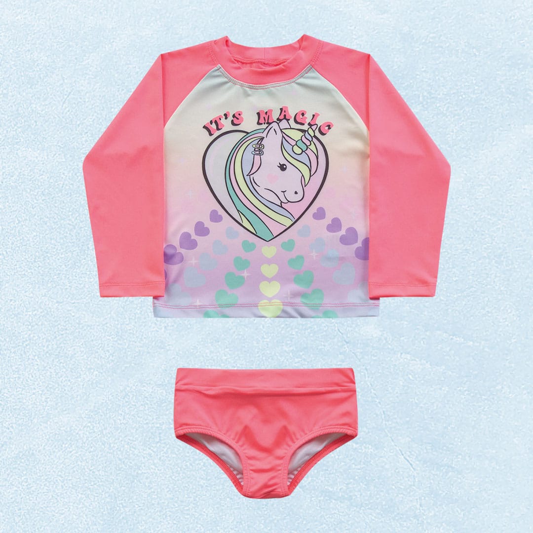 Conjunto de Baño Unicornio nena