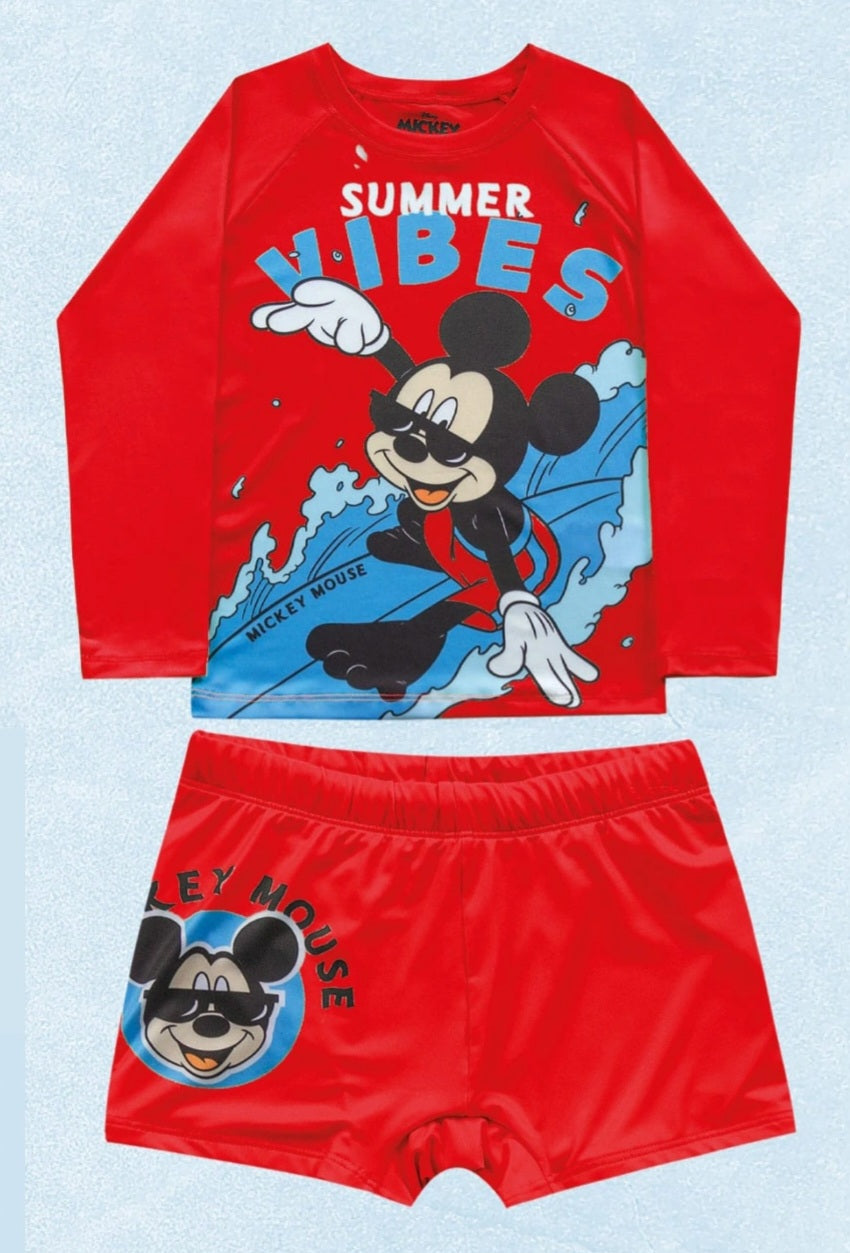 Conjunto de Baño Vibes Mickey Olas