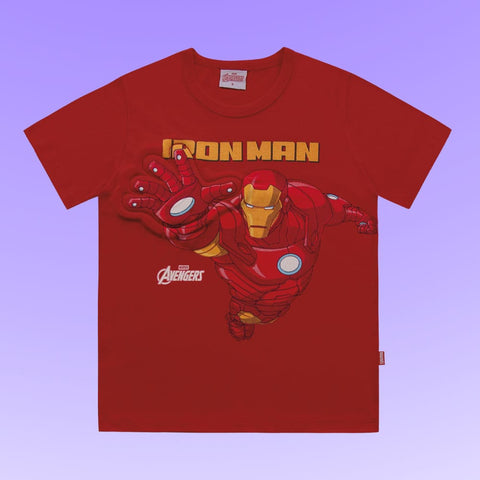 Remera Iron Man Rojo