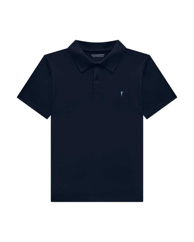 Remera Polo Azul OM