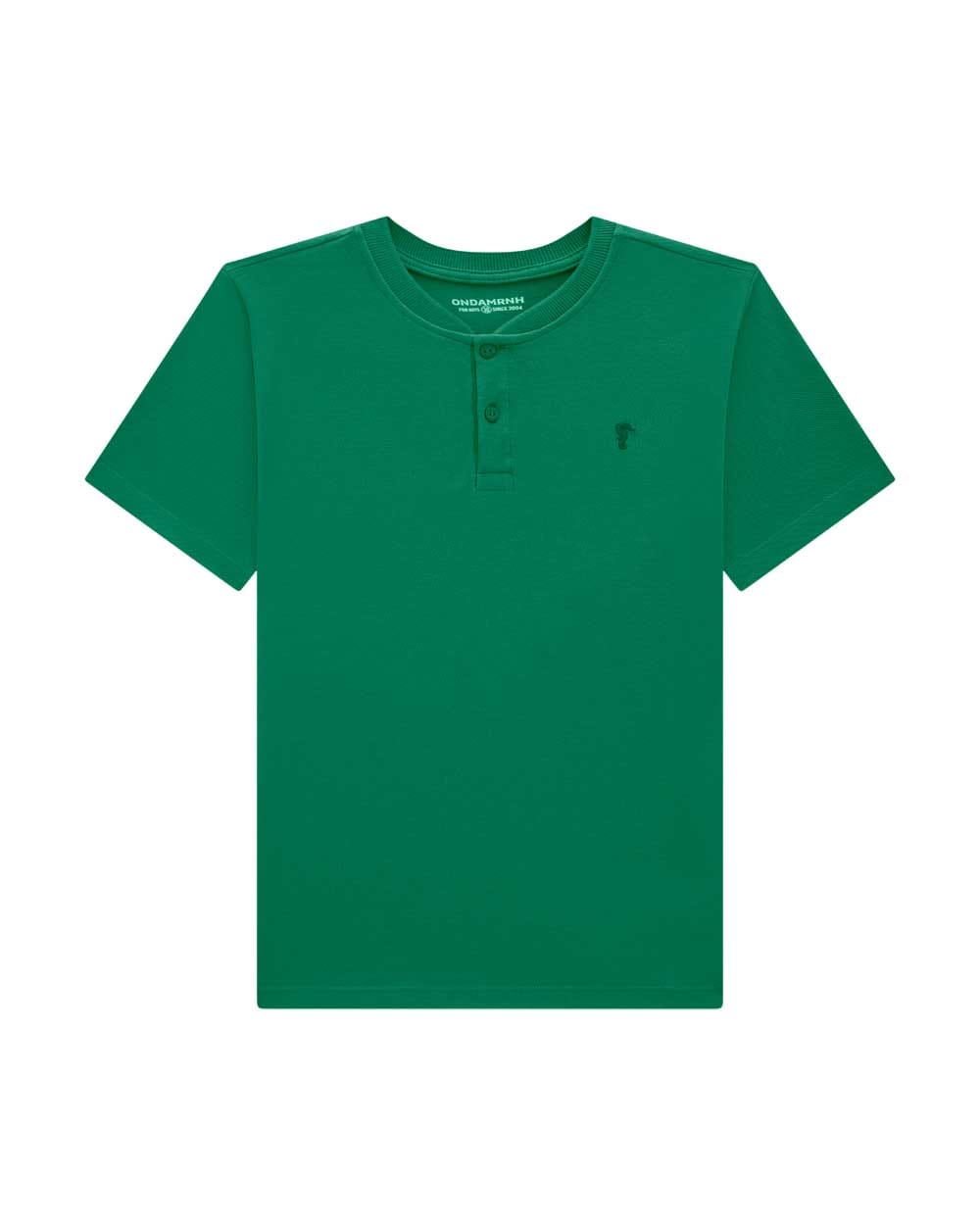 Remera Piquet OM Verde