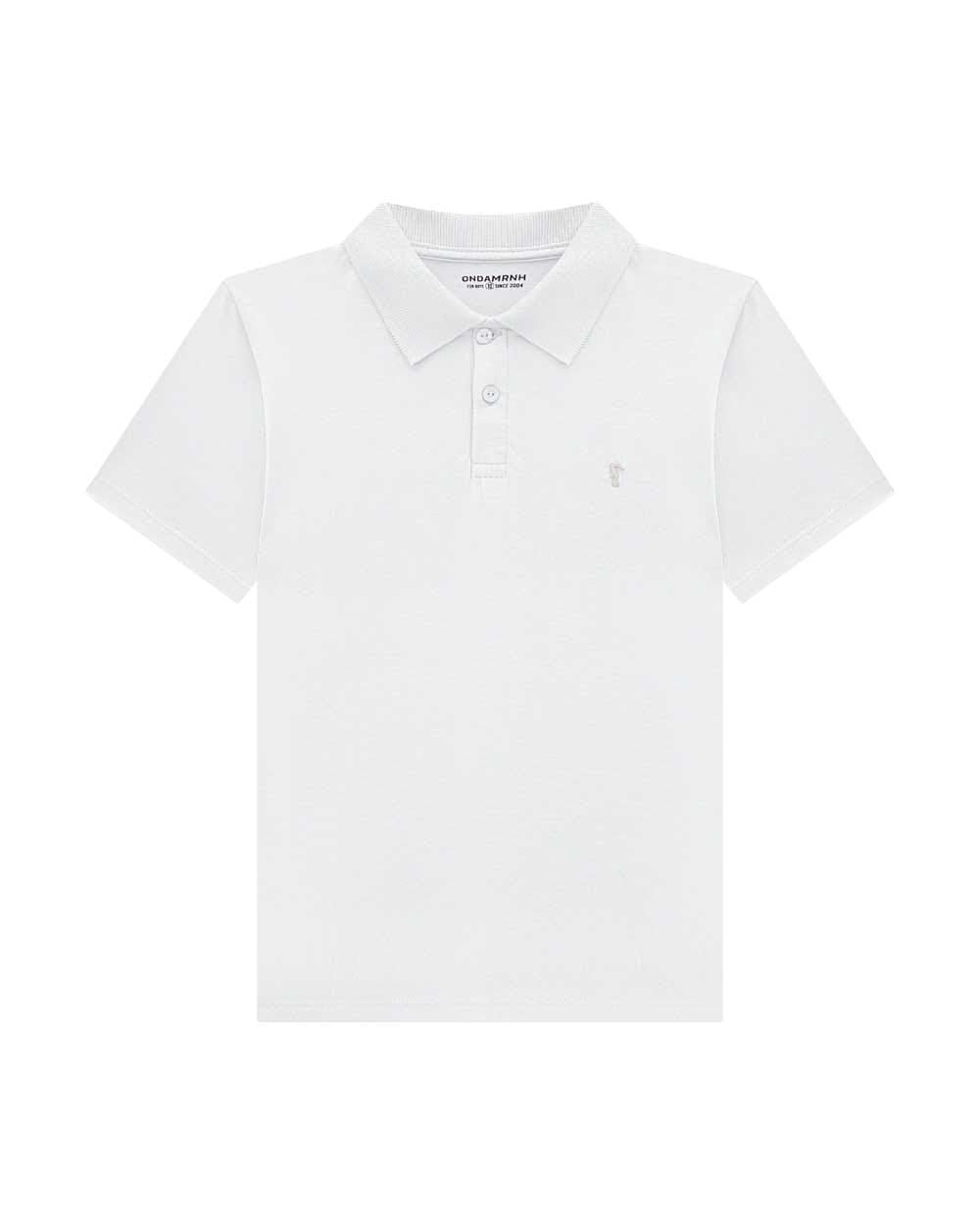 Remera Polo OM Blanco