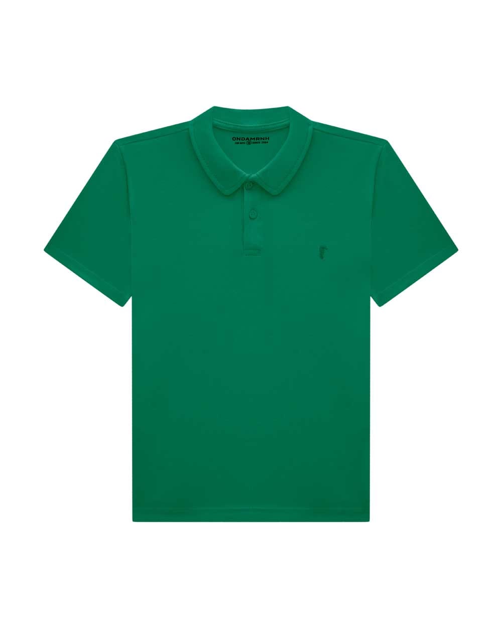 Remera Polo OM Verde Suedine