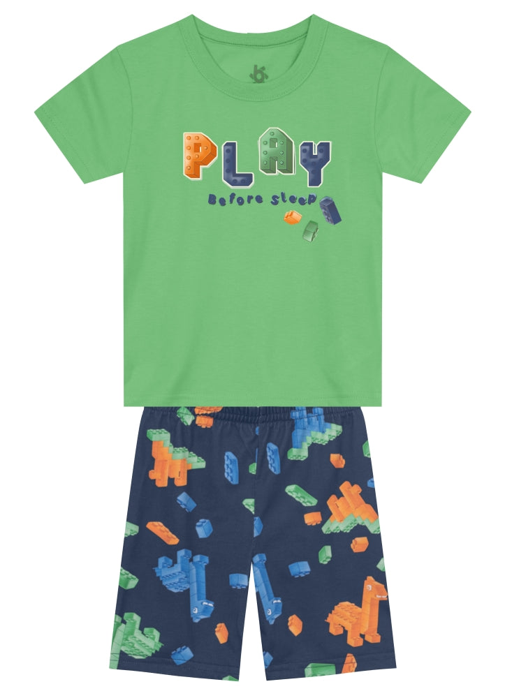 Pijama Play Verde