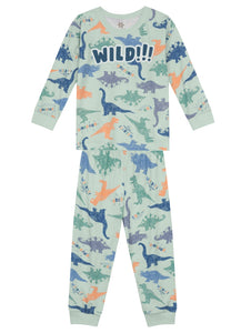 Pijama Dino Wild Verde