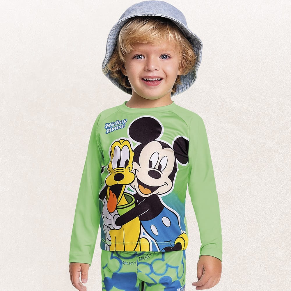 Conjunto de Baño Mickey Verde