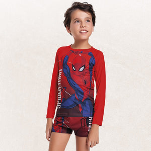 Conjunto de Baño Spiderman Rojo