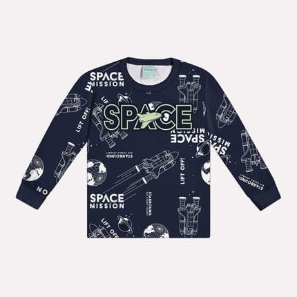 Pijama Azul Space nene