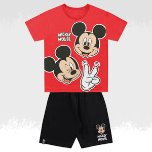 Conjunto Mickey Rojo