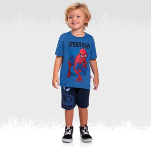 Conjunto Spiderman Azul