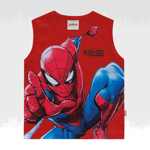 Camisilla Spiderman Rojo