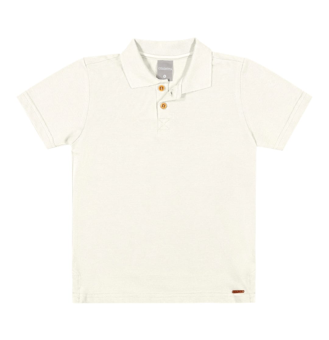 Remera Polo Blanco CLRT