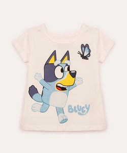 Remera Bluey Blanca