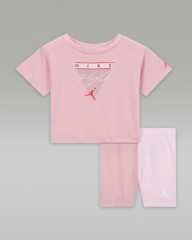 Conjunto Nike Jordan Rosa