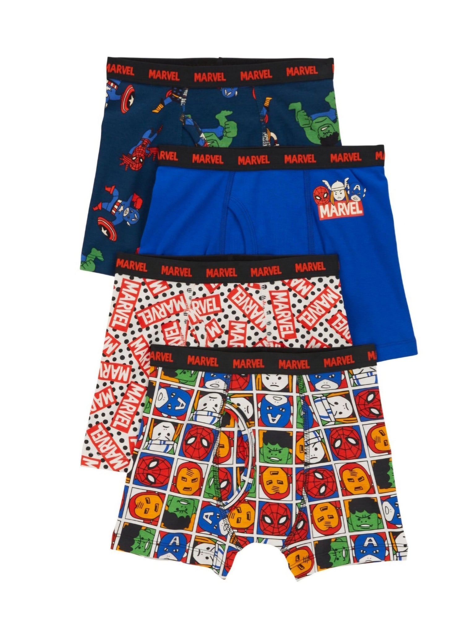 Pack x4 Boxers Marvel Carter's