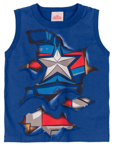 Camisilla Capitan America nene