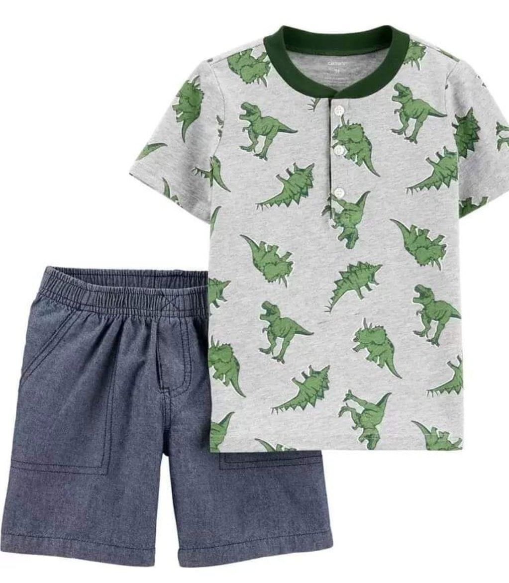 Conjunto Carter's Dino bebe